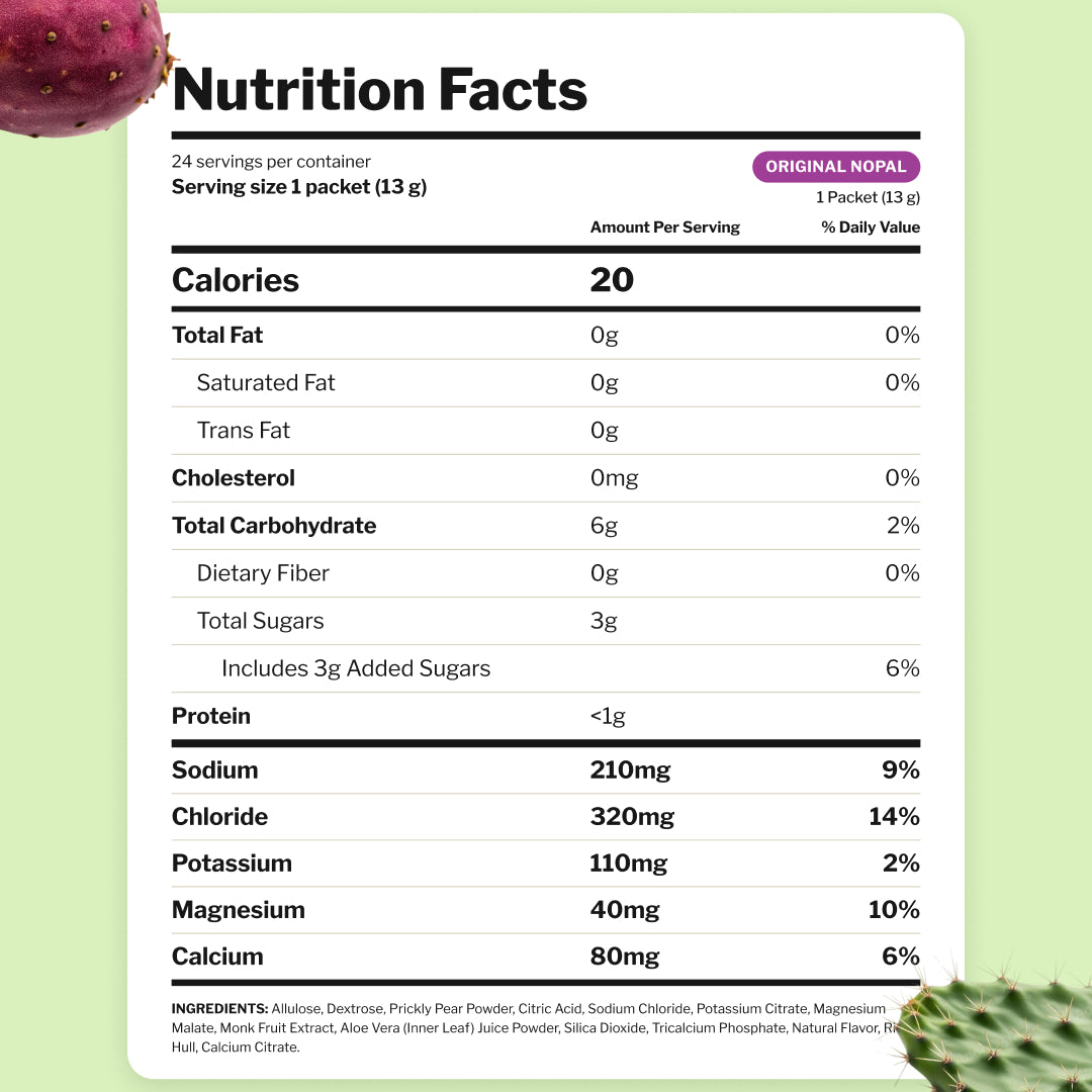 Cactus Fruit Hydration Powder